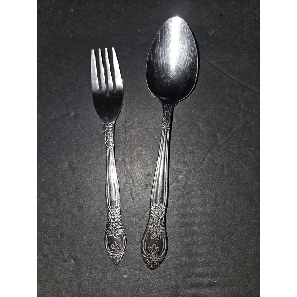 Stanley Roberts Flatware Verona Tablespoon And Salad Fork